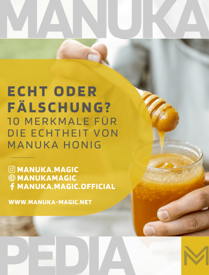 Echtheit von Manuka Honig 10 Merkmale