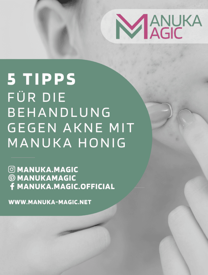 Akne 5 Tipps mit Manuka Honig Aknebehandlung