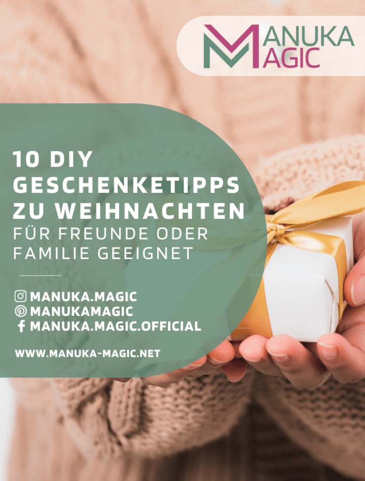 10 DIY Geschenketipps selber machen zu Weihnachten