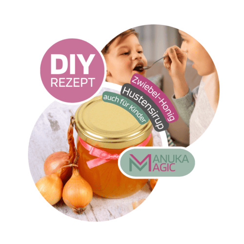 2 Zutaten Hustensirup – Zwiebelsaft-Manuka Honig Hausmittel gegen Husten