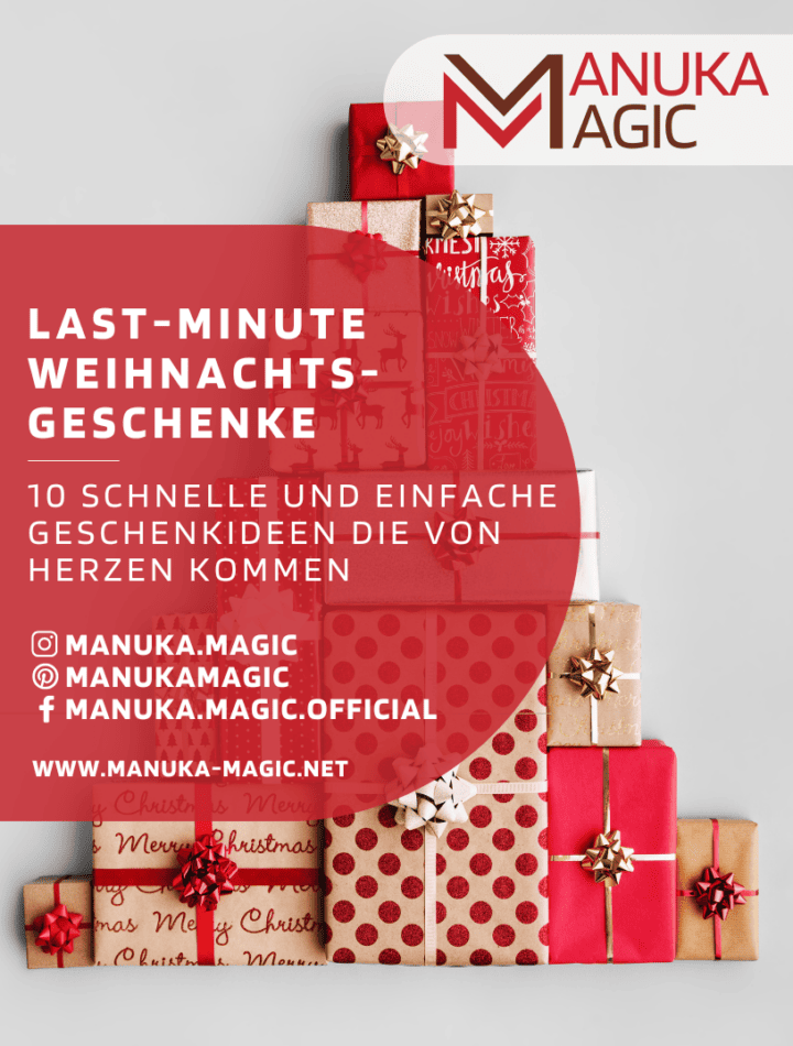 Last-Minute Weihnachtsgeschenke Geschenkideen Weihnachten schnell einfach selber machen