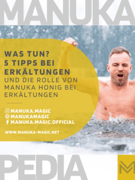 Was tun bei Erkältung - 5 Tipps Erkältungswelle und Manuka Honig