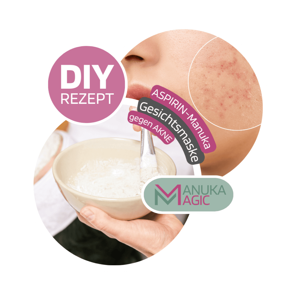 Akne Hausmittel Gesichtsmaske Akne loswerden