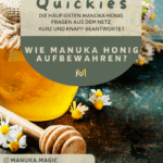 Lagerung Aufbewahrung Manuka Honig wie aufbewahren