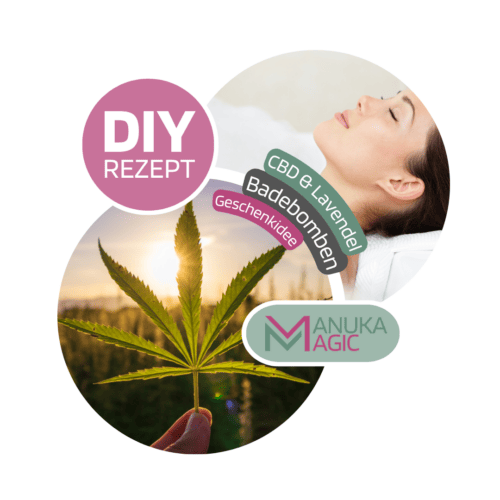 CUBE Badebomben selber machen – CBD-Lavendel Badecubes