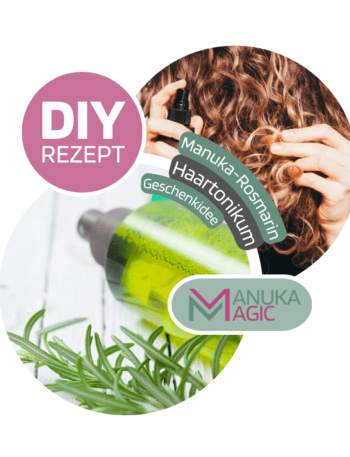 DIY Haartonikum selber machen Haarmaske Rosmarin Manuka Honig