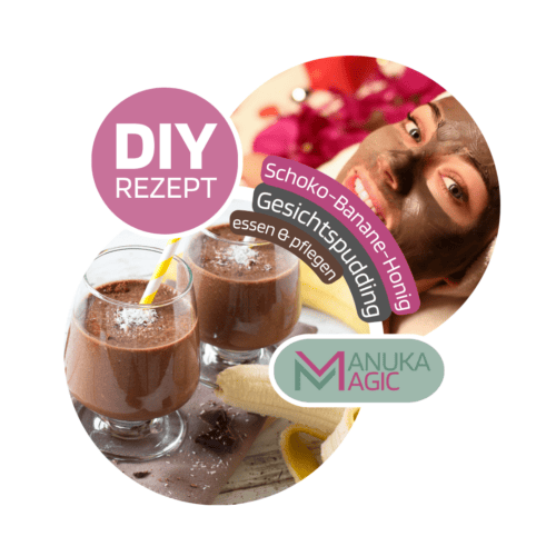 YummyGlow DIY Gesichtspudding: Bananen-Schoko-Puddingmaske mit Manuka Honig