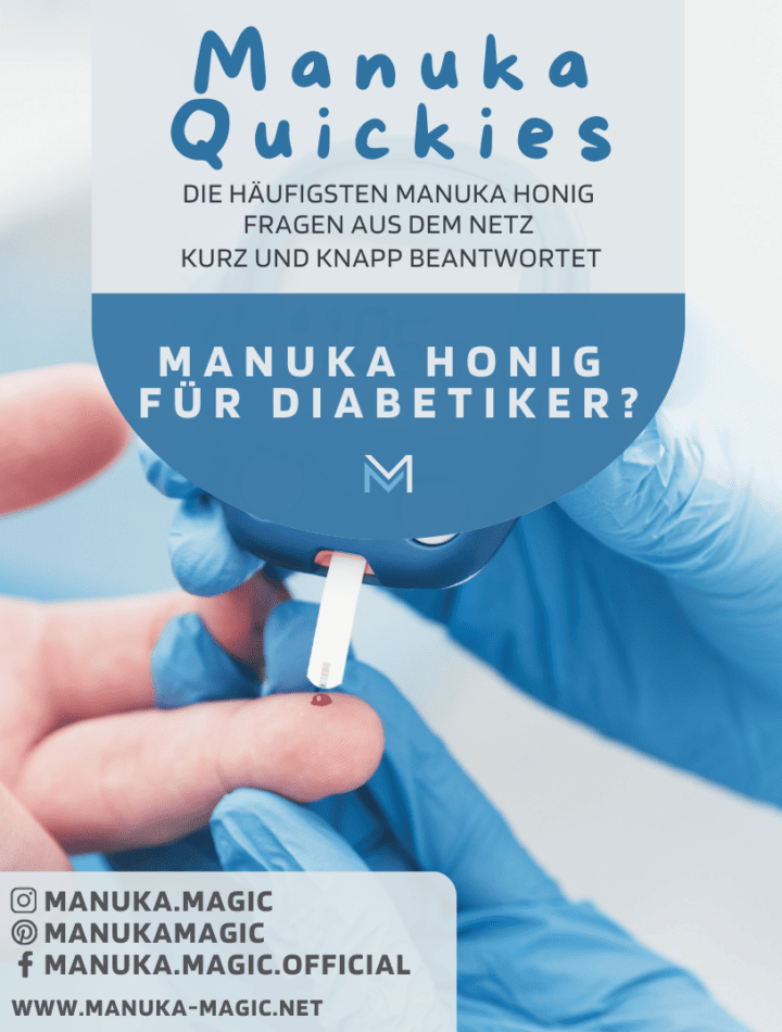 Manuka Honig Diabetiker Diabetes Zuckerkranke Blutzucker