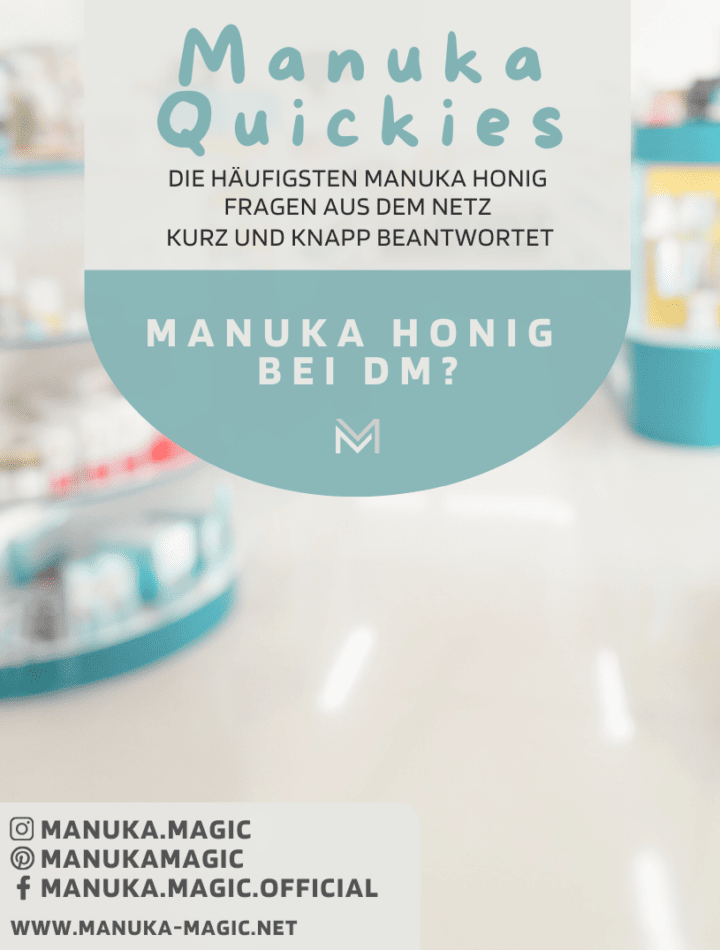 Manuka Honig bei DM