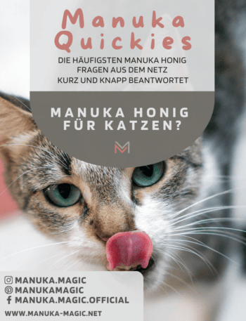 Manuka Honig für Katzen Katzennahrung Katze