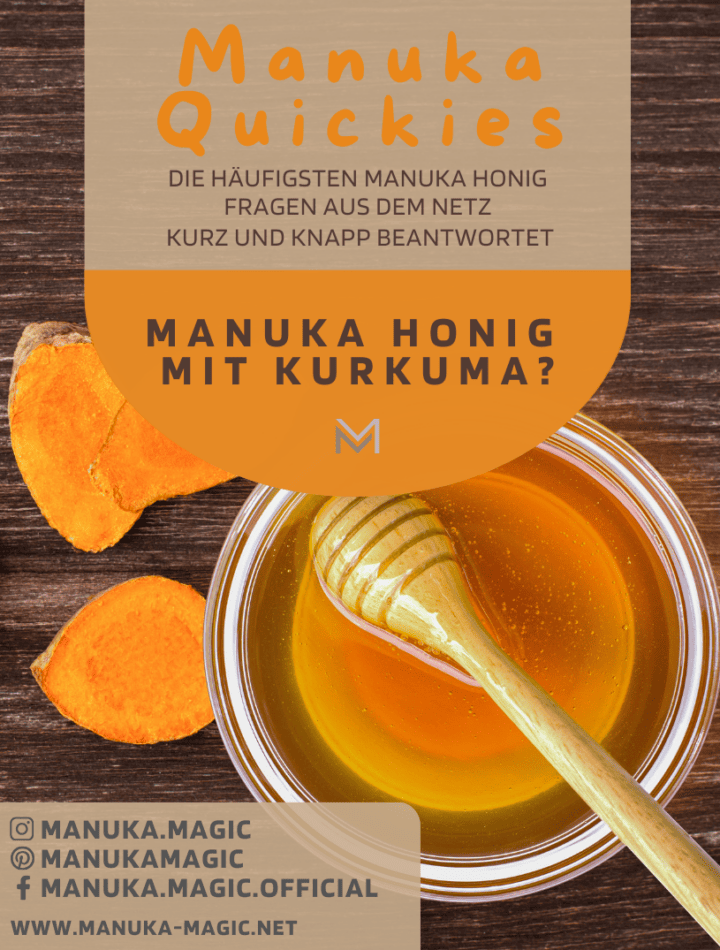 Manuka Honig mit Kurkuma
