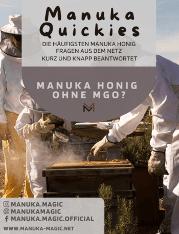 Manuka Honig ohne MGO MGO frei