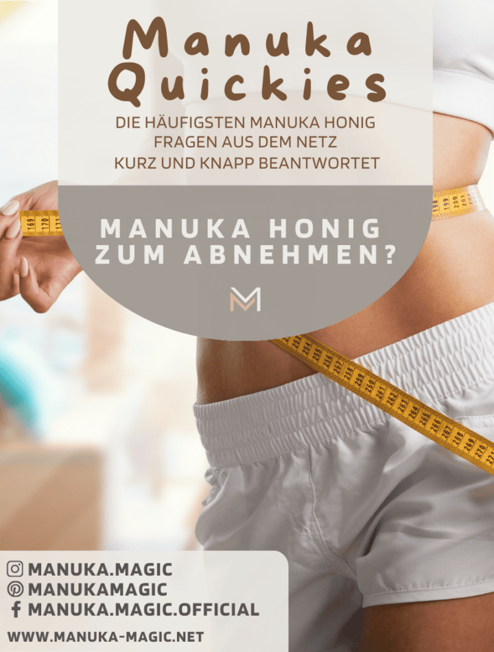 Manuka Honig zum Abnehmen Gewichtsverlust manuka Honig