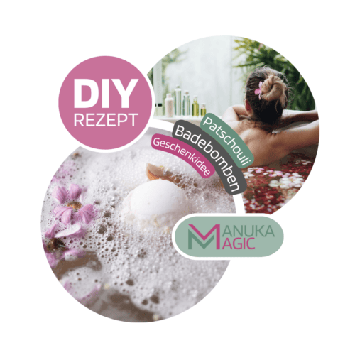 Patschouli DIY Badebomben selber machen – asiatischer Zauber im Badezimmer