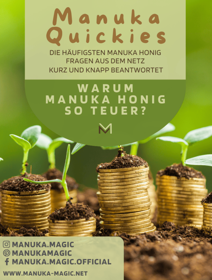Warum Manuka Honig so teuer Kosten