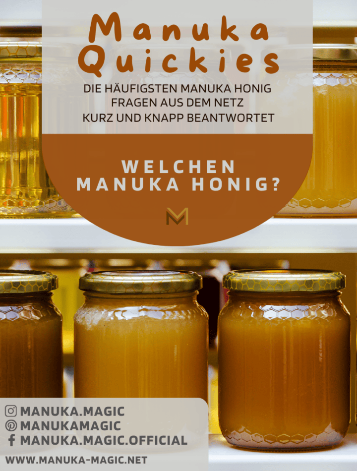 Welchen manuka Honig Echtheit Echt