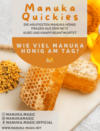 Wie viel Manuka Honig am Tag Dosierung manuka Honig