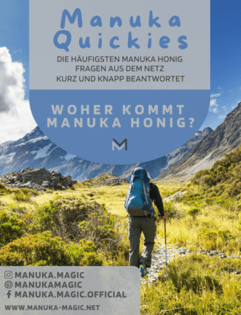 Woher kommt manuka Honig Manuka Quickies Neuseeland