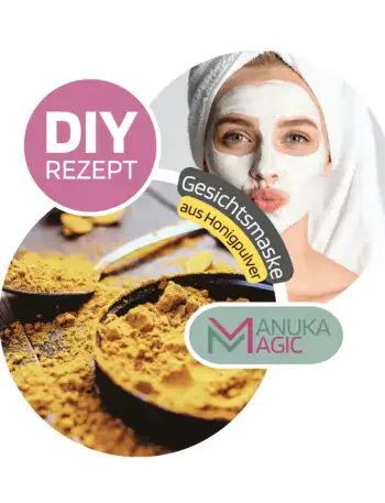 Gesichtsmaske aus Honig